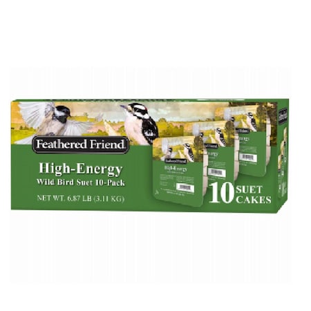 Personagrata High-Energy Wild Birds Suet Cake, 10 Piece PE3858842